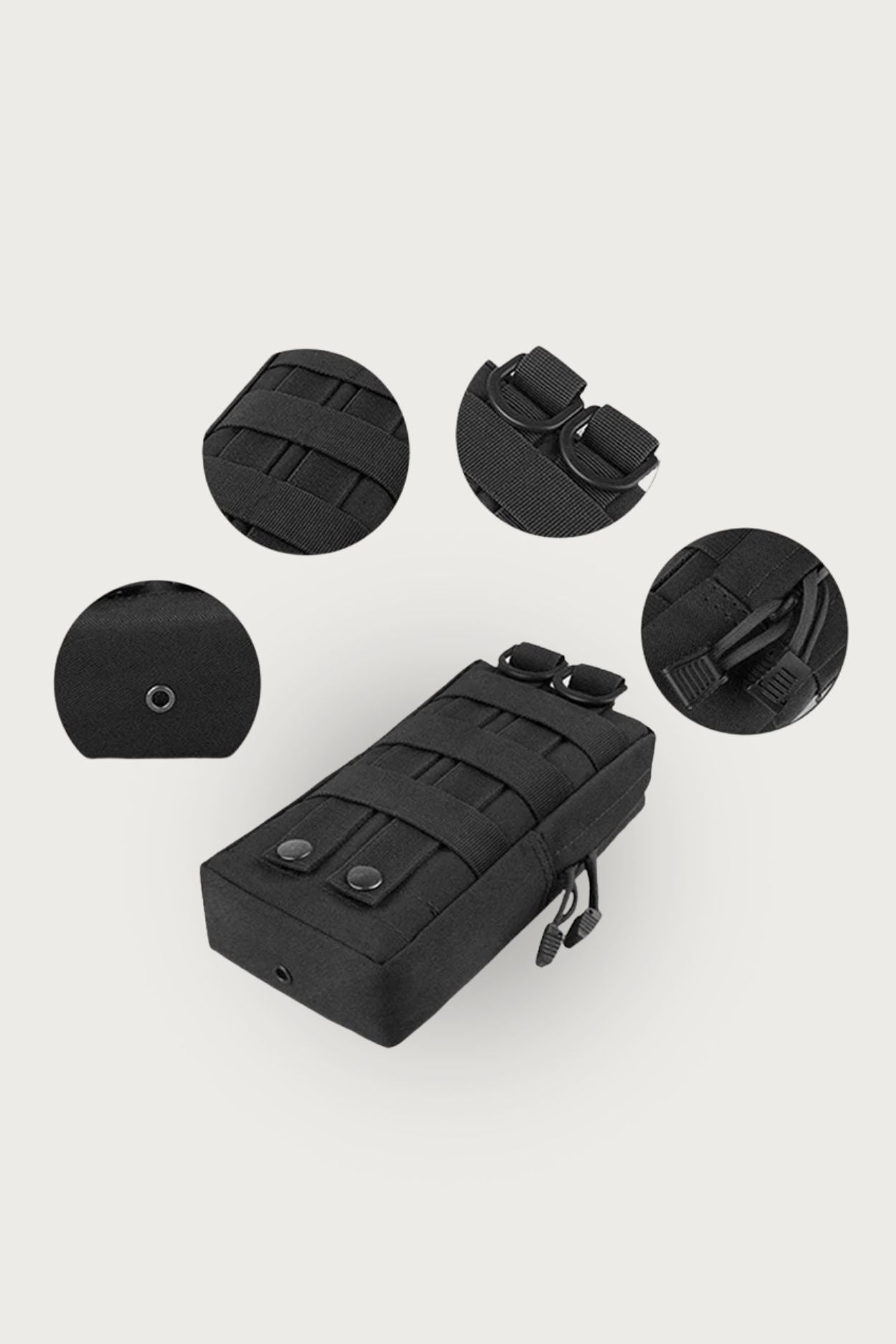 VERTICAL MOLLE POUCH POCKET