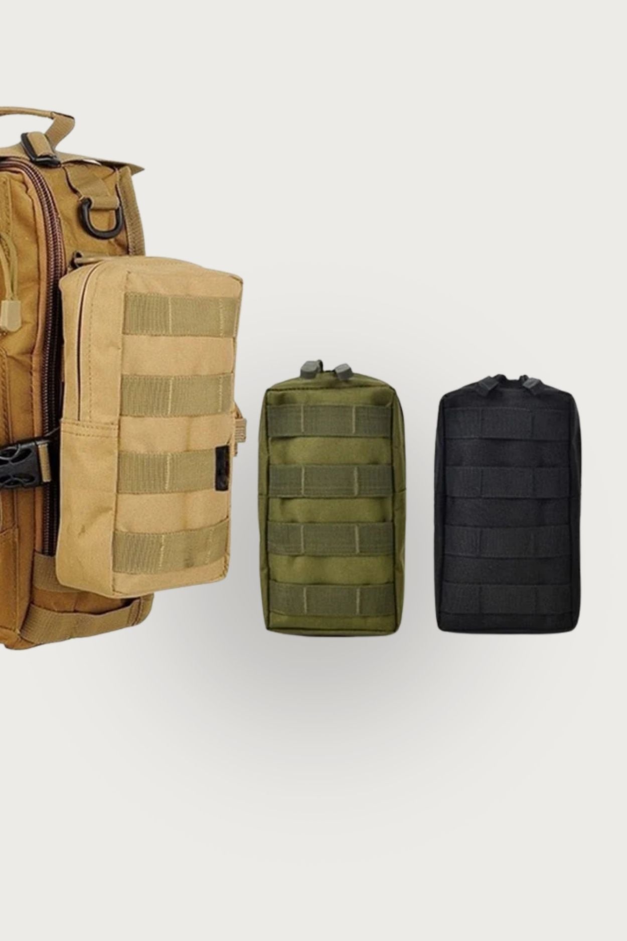 VERTICAL MOLLE POUCH POCKET