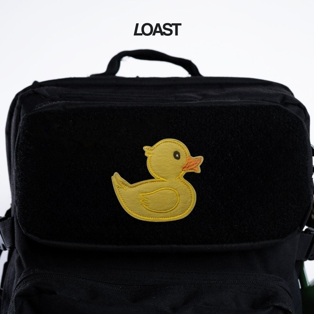 YELLOW DUCK CARTOON PATCH