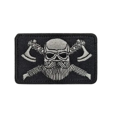 VIKING AXE FLAG PATCH