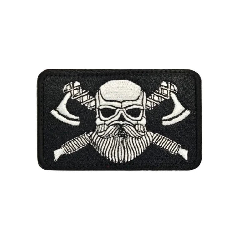 VIKING AXE FLAG PATCH