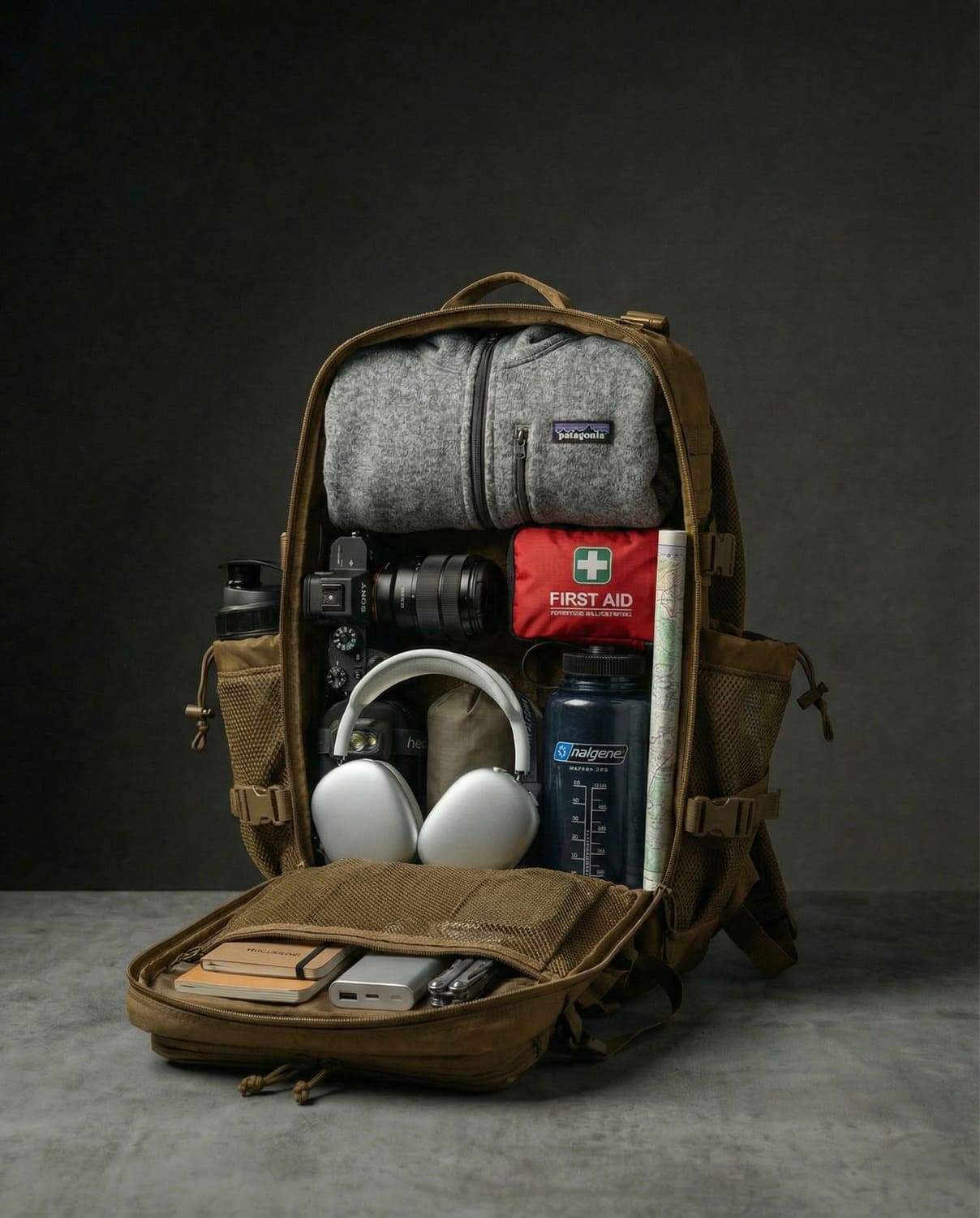 LOAST TRAVEL BACKPACK PRO 50L - TAN