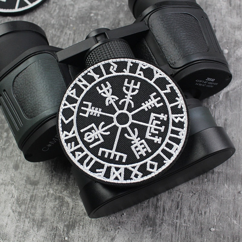VIKING COMPASS RUNE PATCH