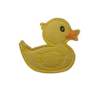 YELLOW DUCK CARTOON PATCH