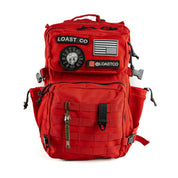 LOAST TRAVEL BACKPACK PRO 50L - WARNING RED