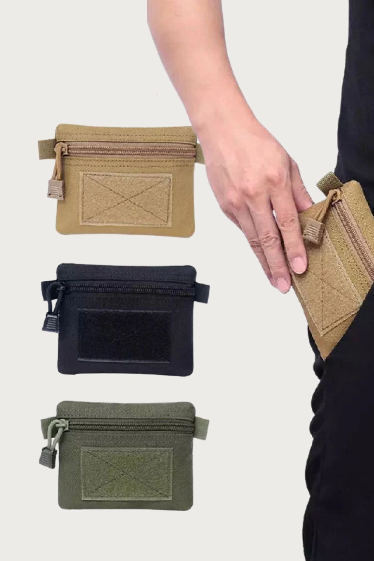 TACTICAL WAIST VELCRO POCKET