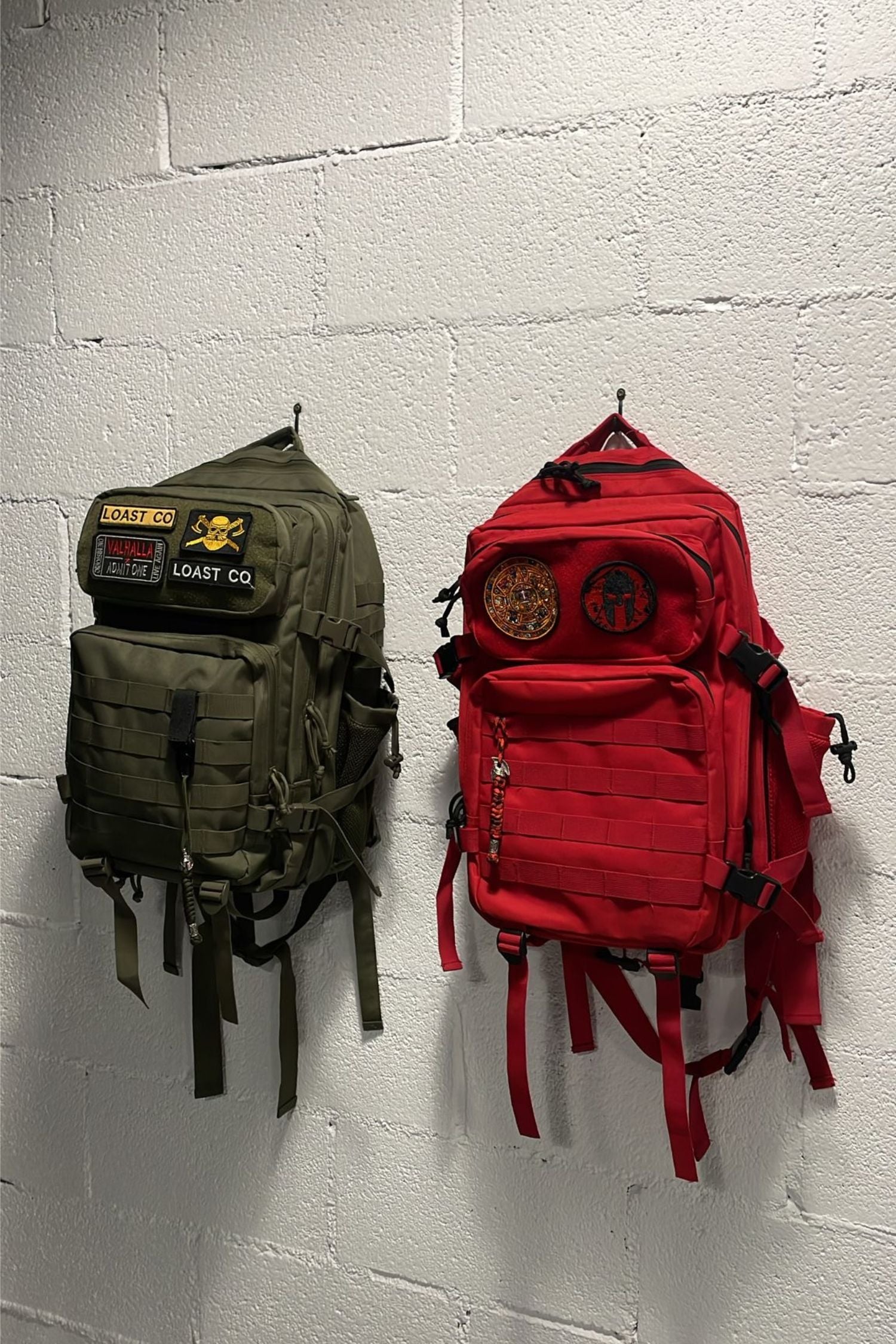 LOAST TRAVEL BACKPACK 50L - RED