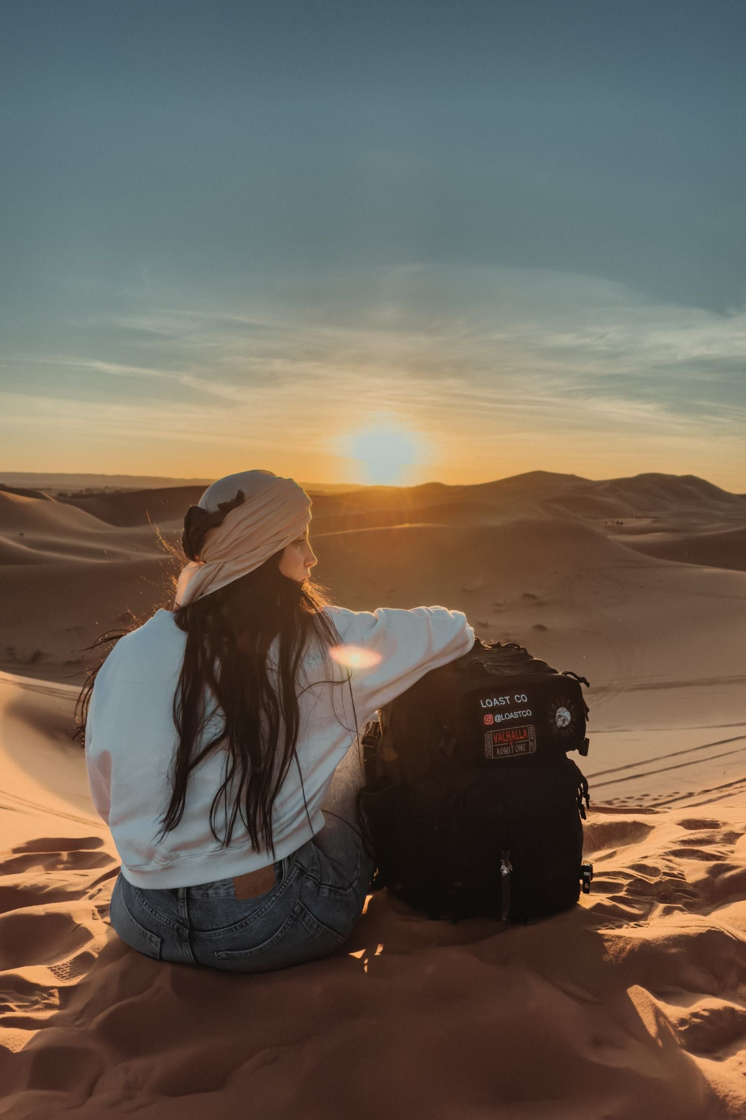 LOAST TRAVEL BACKPACK 50L - BLACK