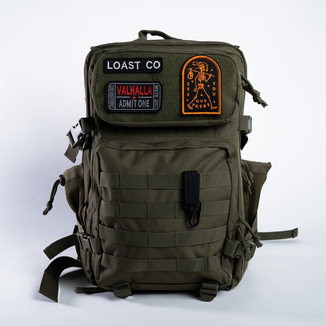 Customisable Backpack Loast Backpack - 50L Waterproof Customizable Backpack for Travel – Loast Co