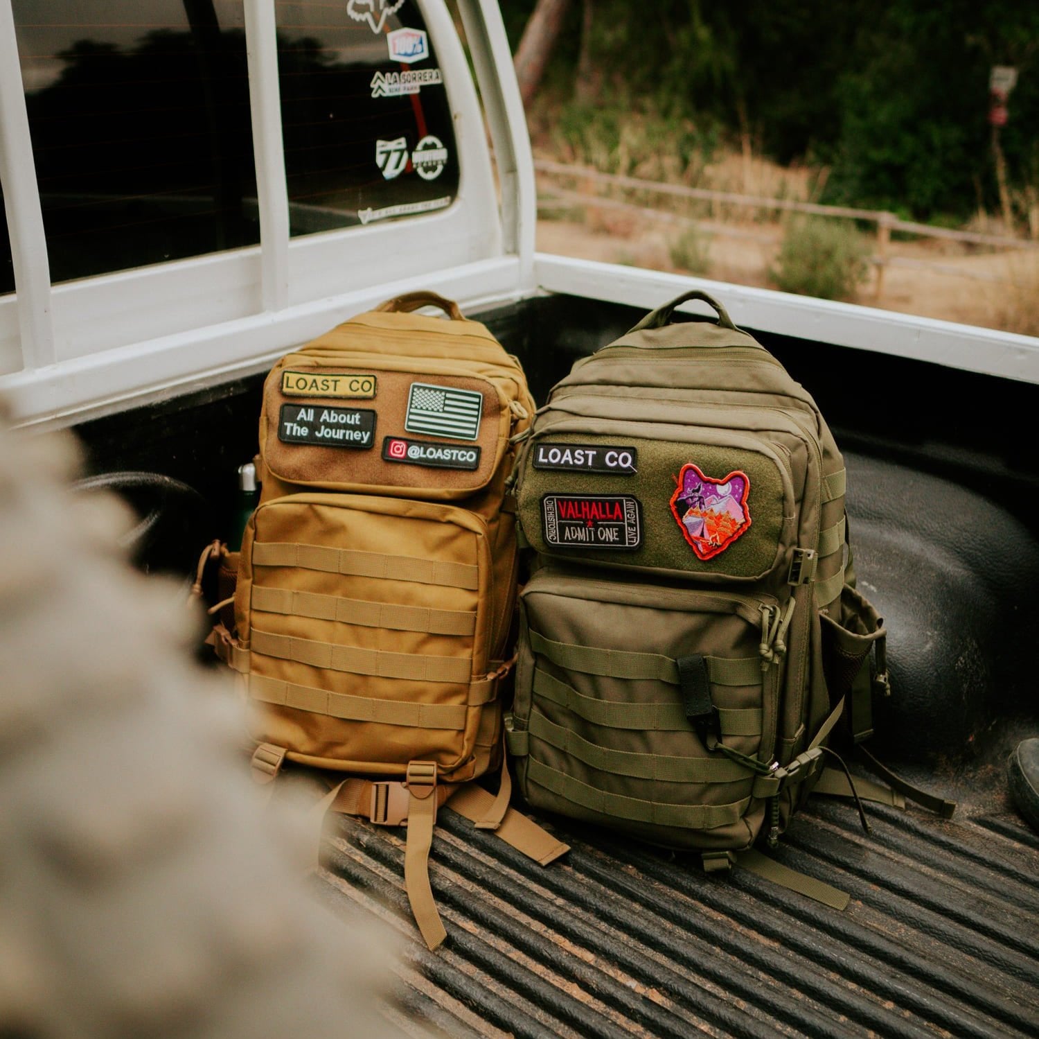 Customisable Backpack Loast Backpack - 50L Waterproof Customizable Backpack for Travel – Loast Co