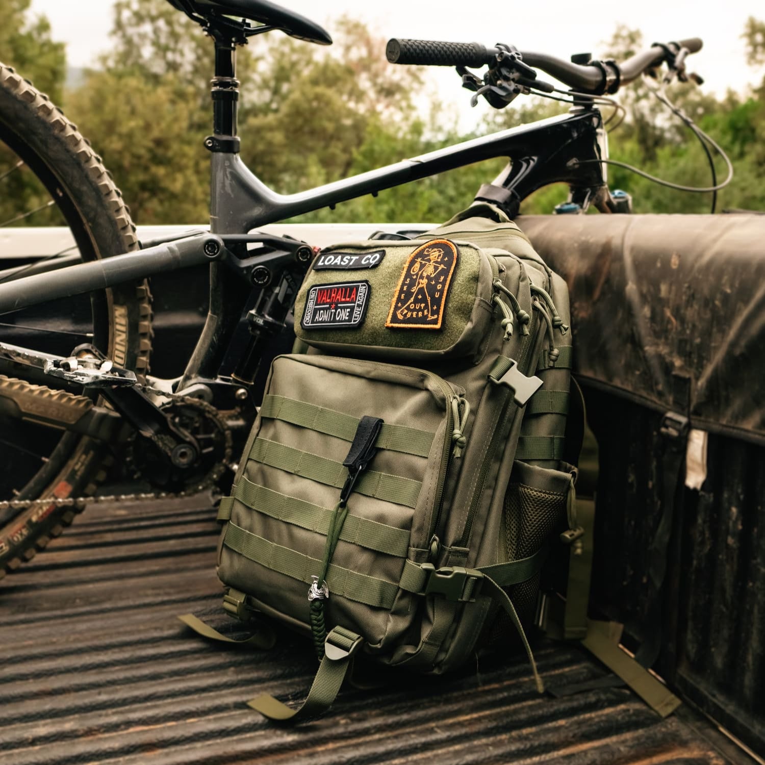 LOAST TRAVEL BACKPACK PRO 50L - FOREST GREEN