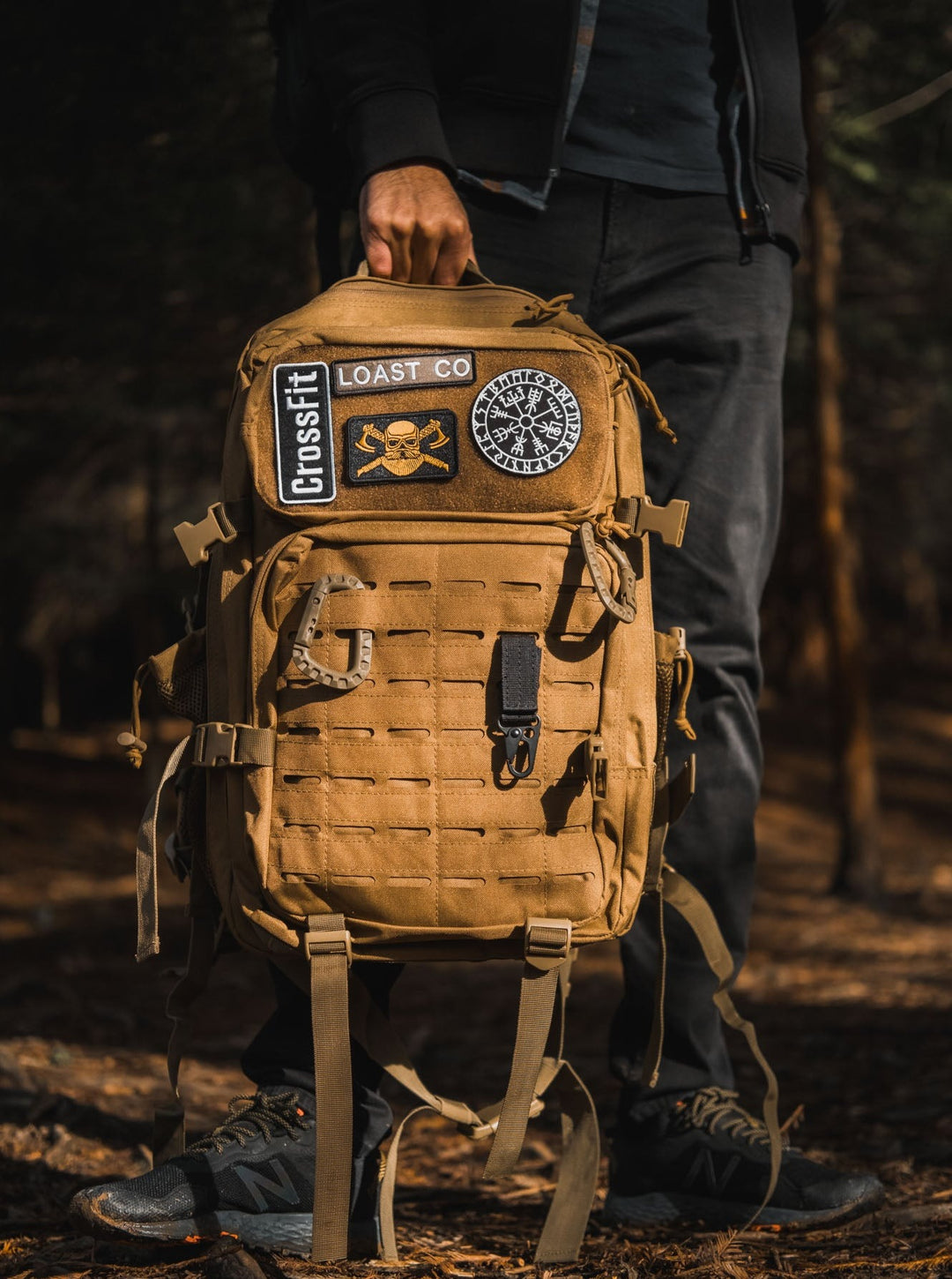Customisable Backpack Loast Backpack - 50L Waterproof Customizable Backpack for Travel – Loast Co
