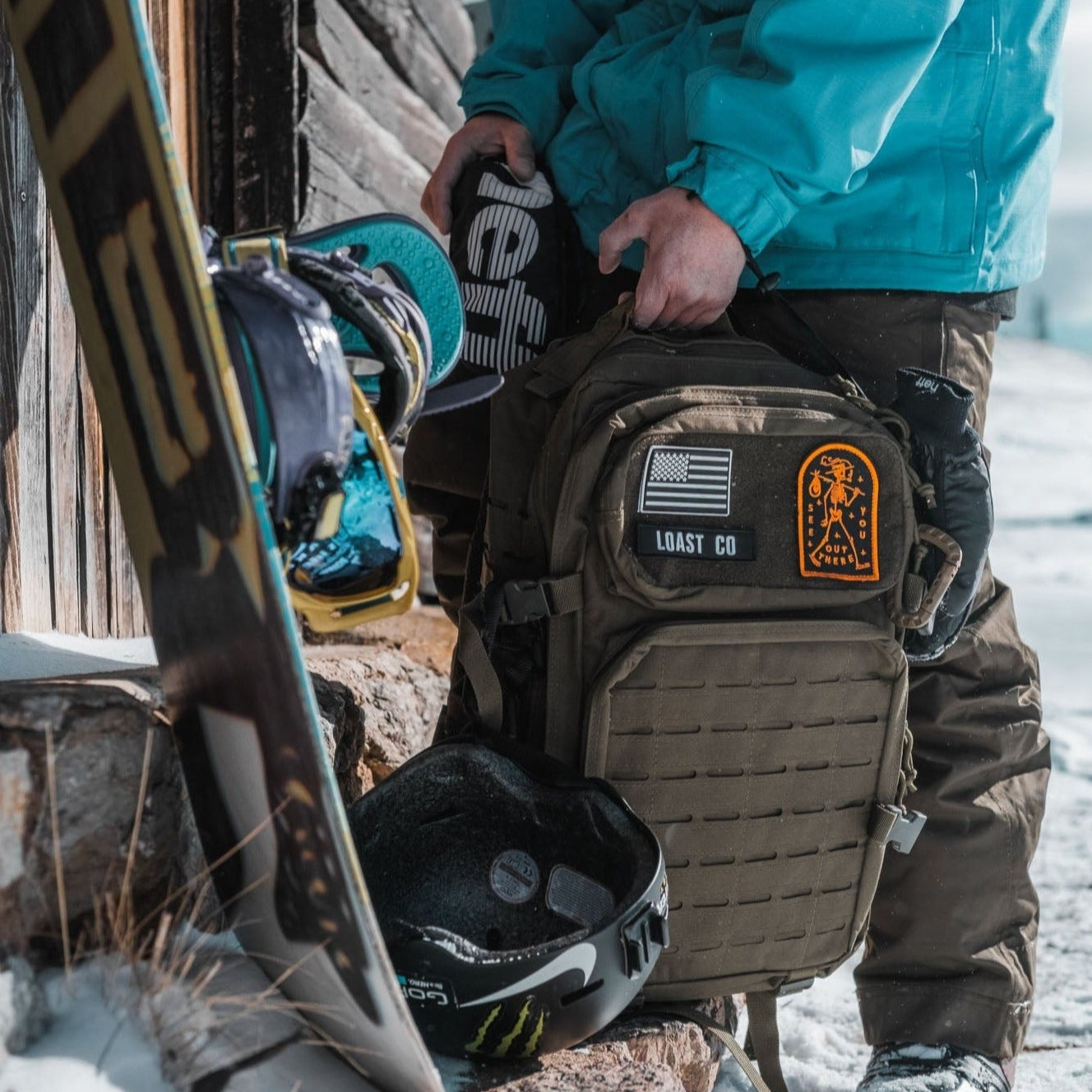 LOAST TRAVEL BACKPACK PRO 50L - GREEN