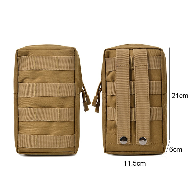 VERTICAL MOLLE POUCH POCKET
