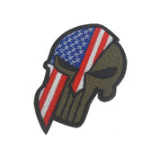 SPARTAN HELMET FLAG PATCH
