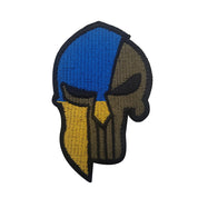 SPARTAN HELMET FLAG PATCH