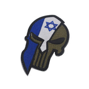 SPARTAN HELMET FLAG PATCH