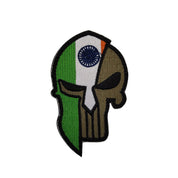 SPARTAN HELMET FLAG PATCH